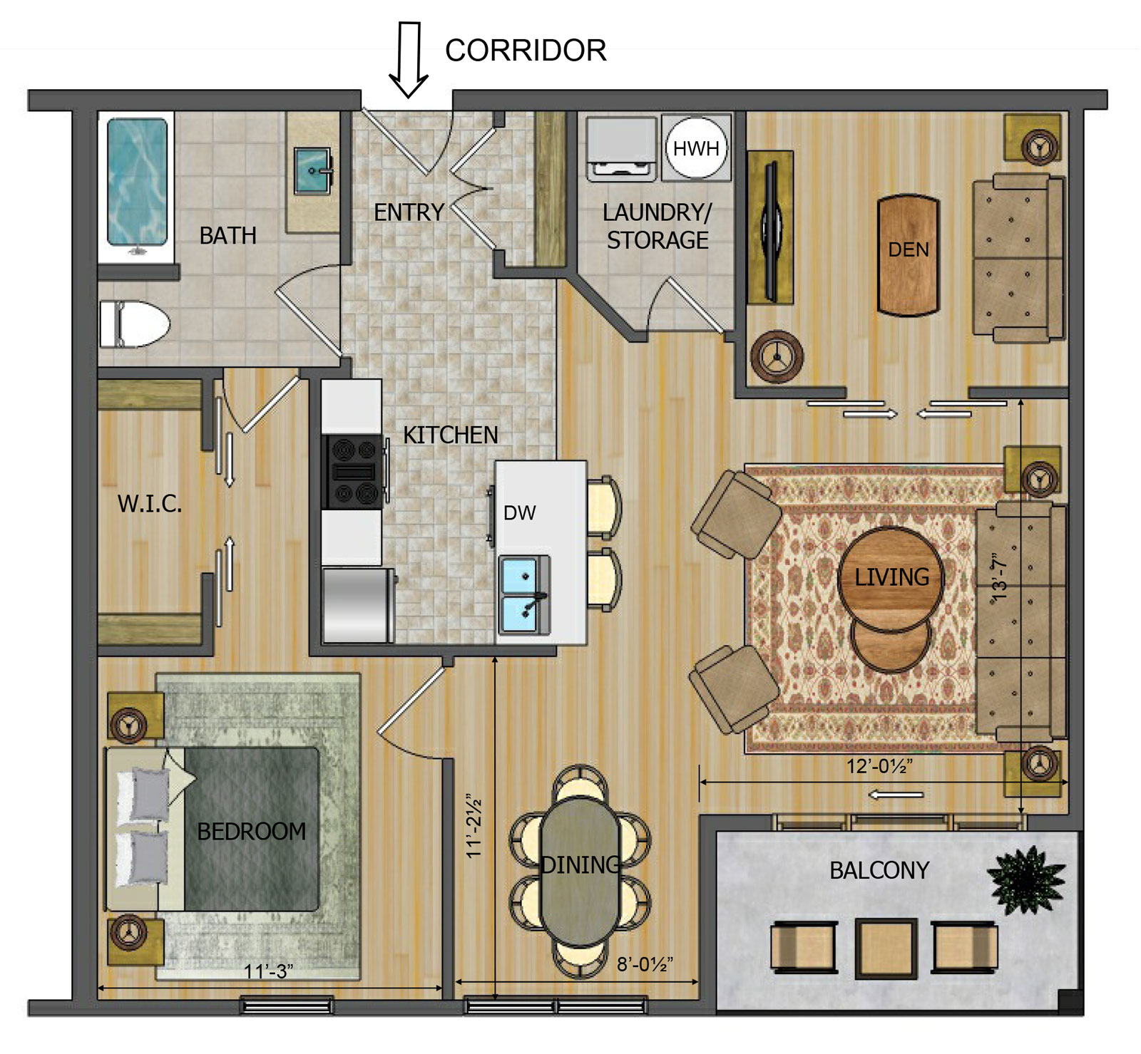 SeaBird Suites - The Mooring -1 Bedroom Suite